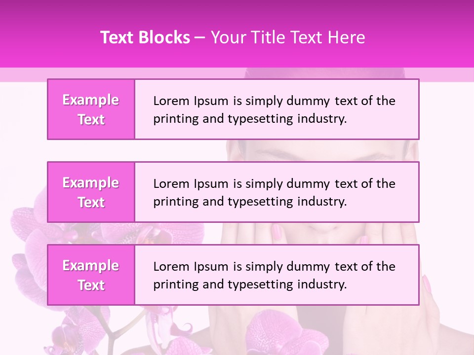 Pink Spa Glamour PowerPoint Template