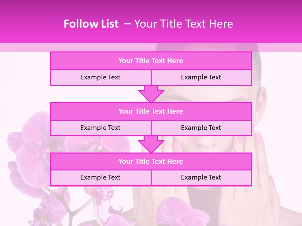 Pink Spa Glamour PowerPoint Template