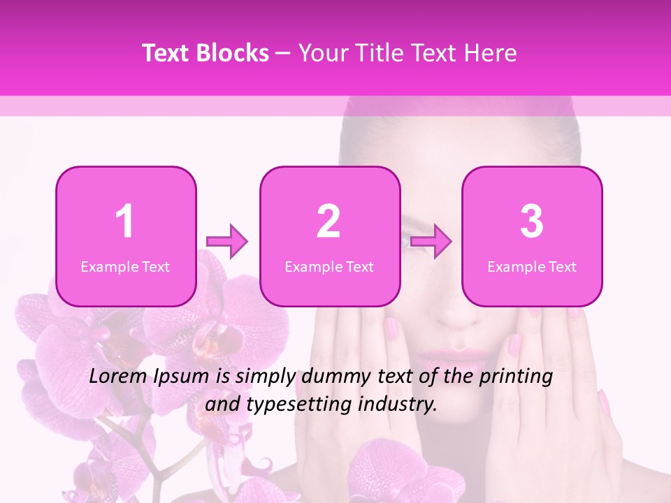 Pink Spa Glamour PowerPoint Template