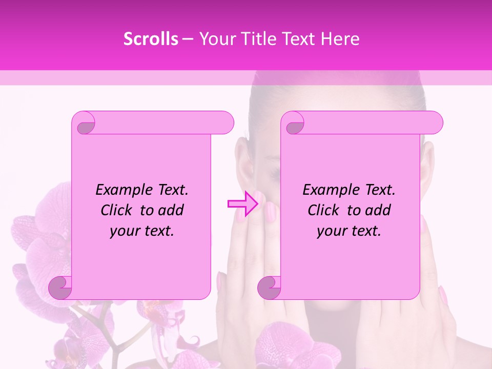 Pink Spa Glamour PowerPoint Template