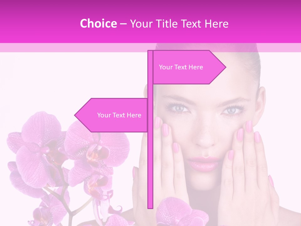 Pink Spa Glamour PowerPoint Template