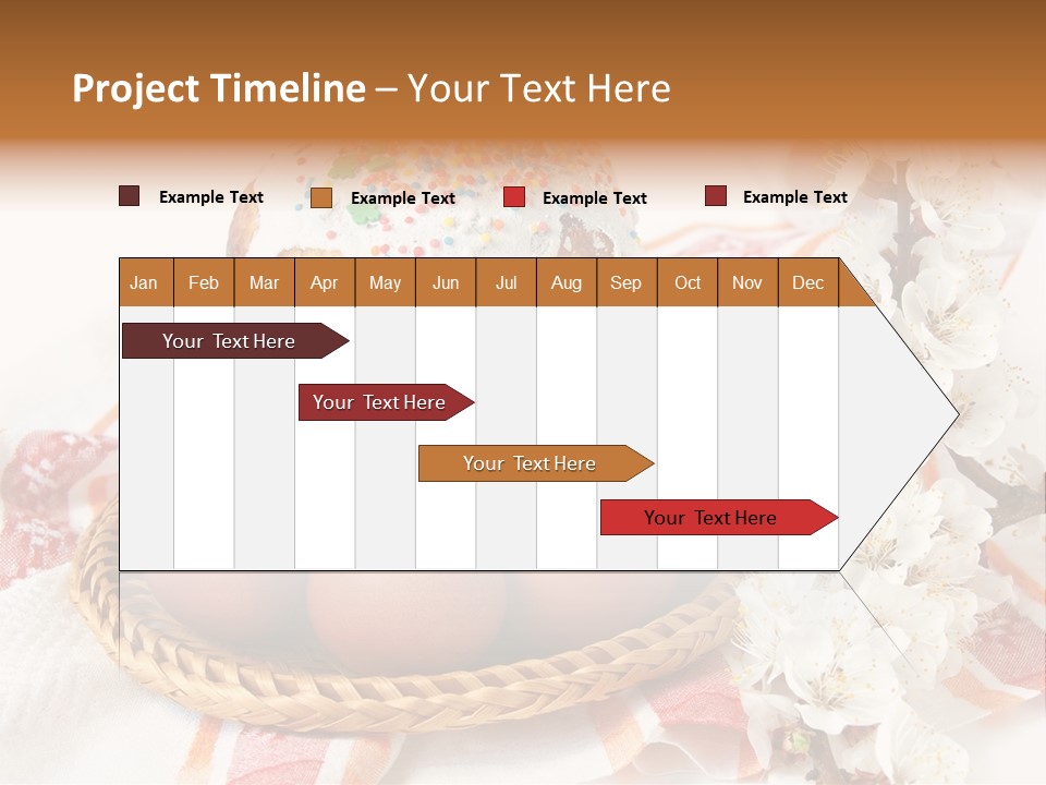 Flower Beautiful Present PowerPoint Template