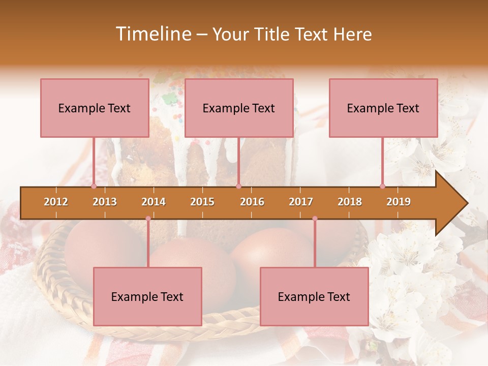 Flower Beautiful Present PowerPoint Template