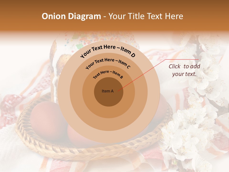 Flower Beautiful Present PowerPoint Template