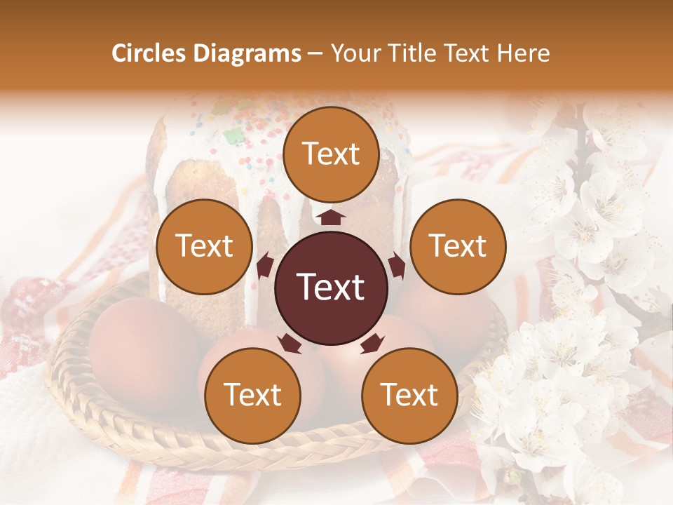 Flower Beautiful Present PowerPoint Template