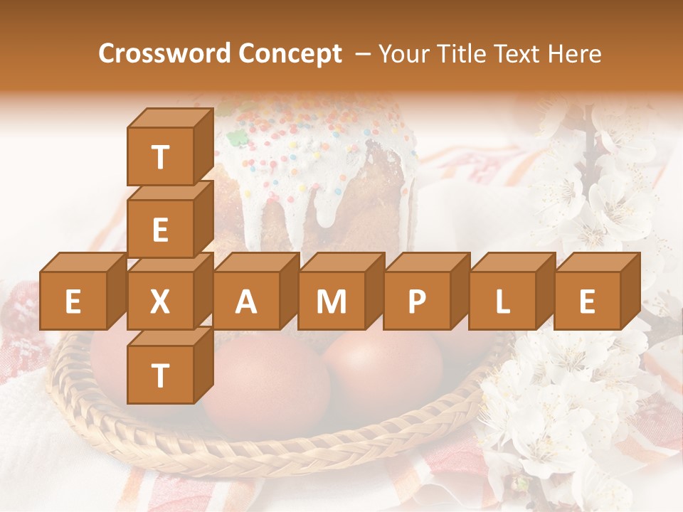 Flower Beautiful Present PowerPoint Template