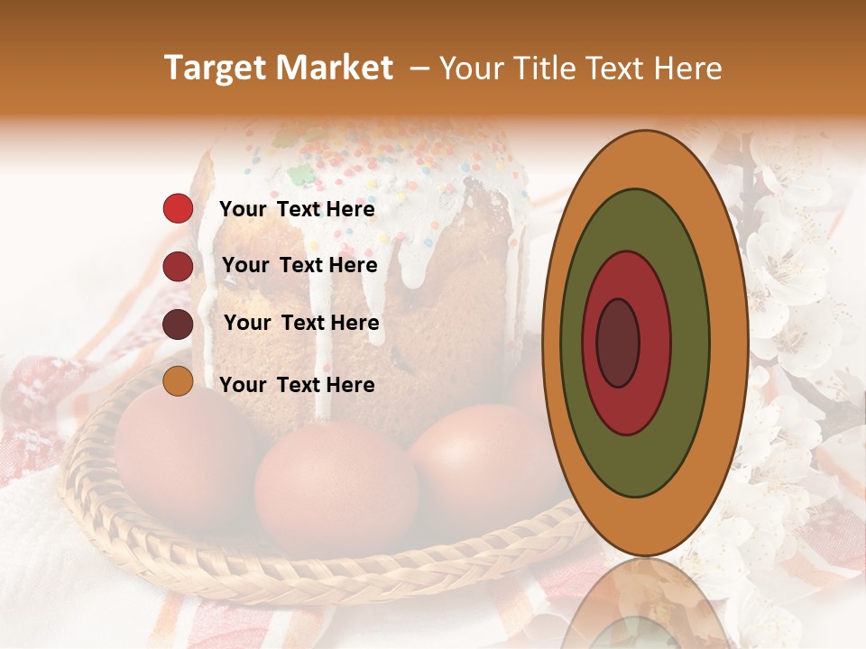 Flower Beautiful Present PowerPoint Template