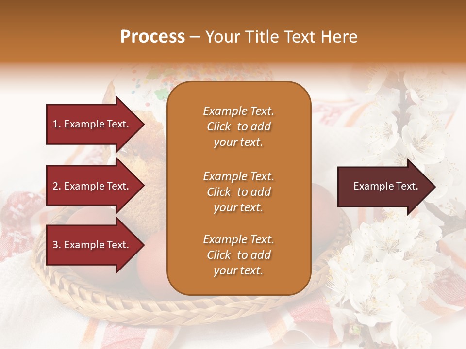 Flower Beautiful Present PowerPoint Template