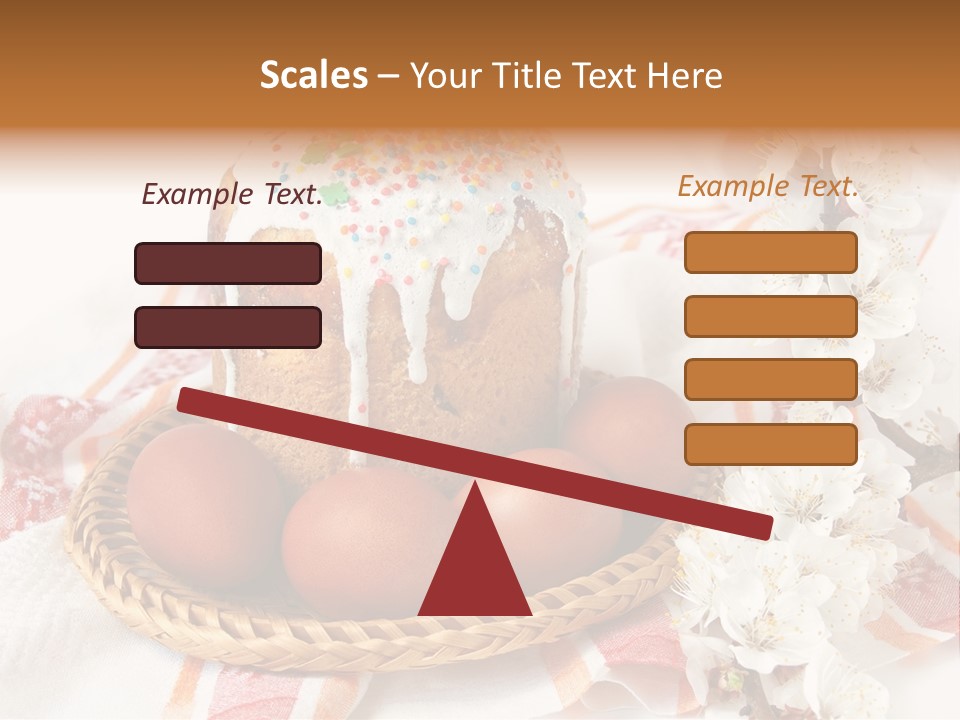 Flower Beautiful Present PowerPoint Template