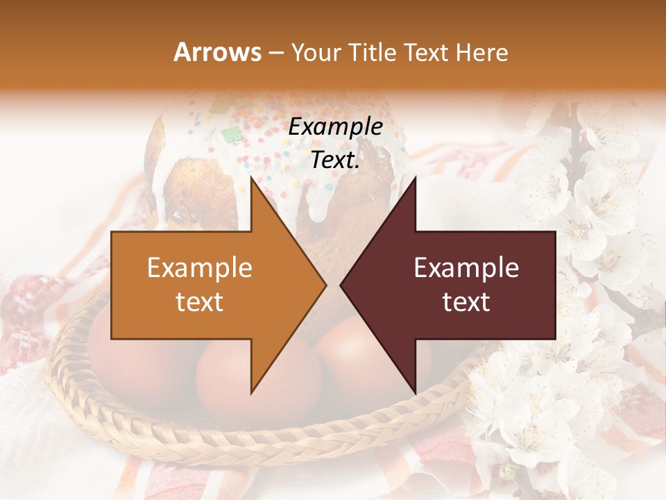 Flower Beautiful Present PowerPoint Template