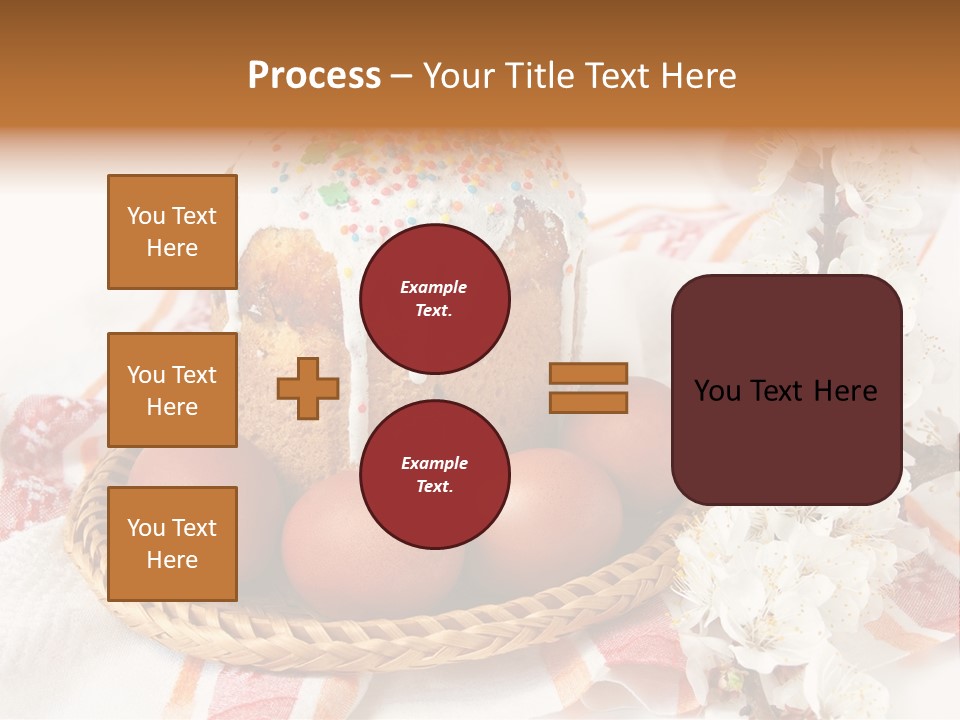 Flower Beautiful Present PowerPoint Template