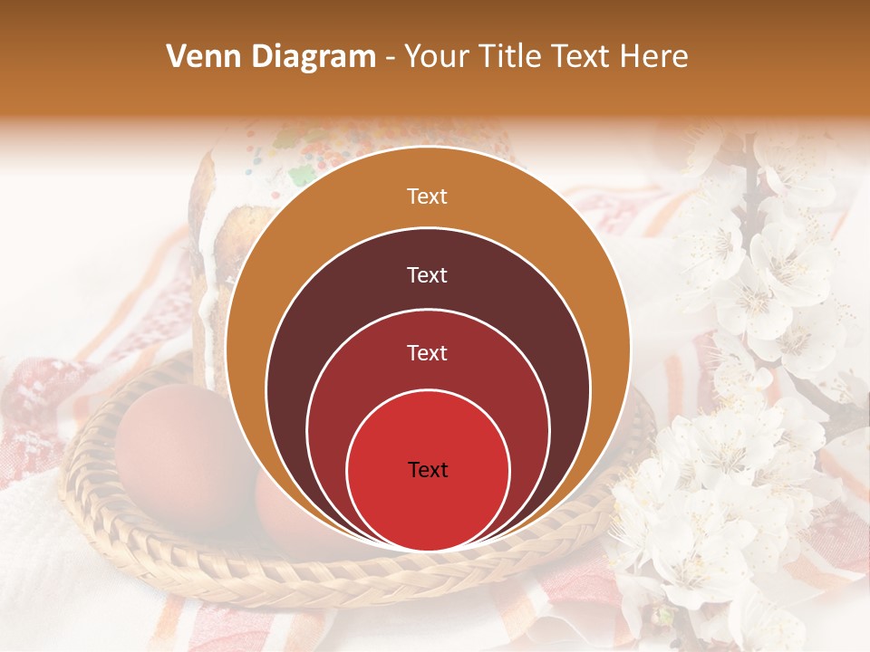 Flower Beautiful Present PowerPoint Template