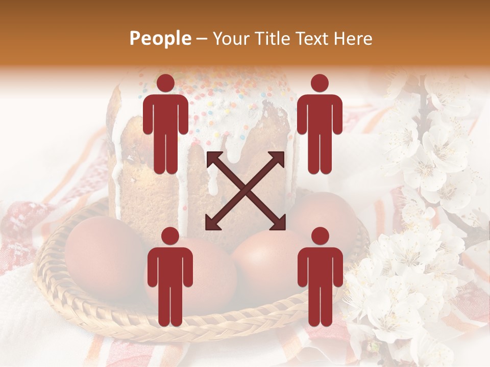 Flower Beautiful Present PowerPoint Template