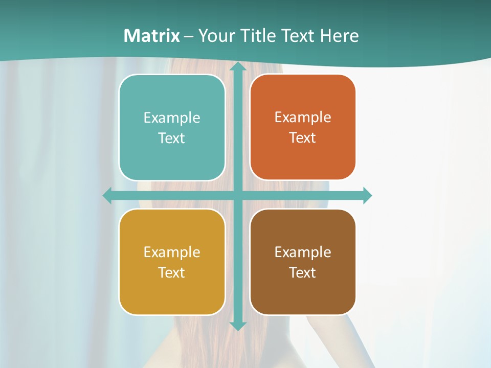 Cute Home Model PowerPoint Template