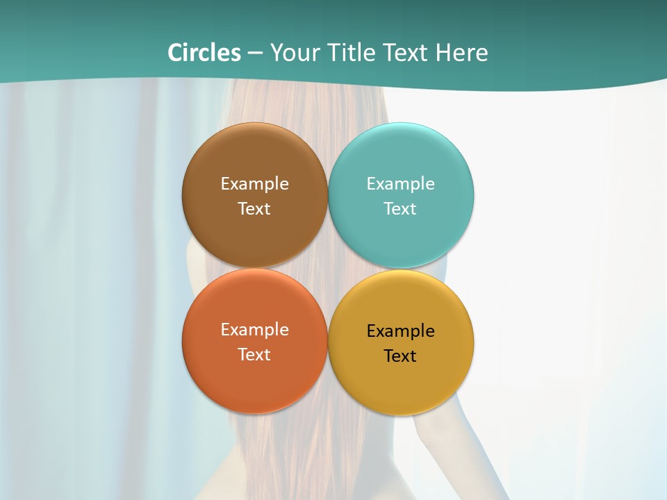 Cute Home Model PowerPoint Template