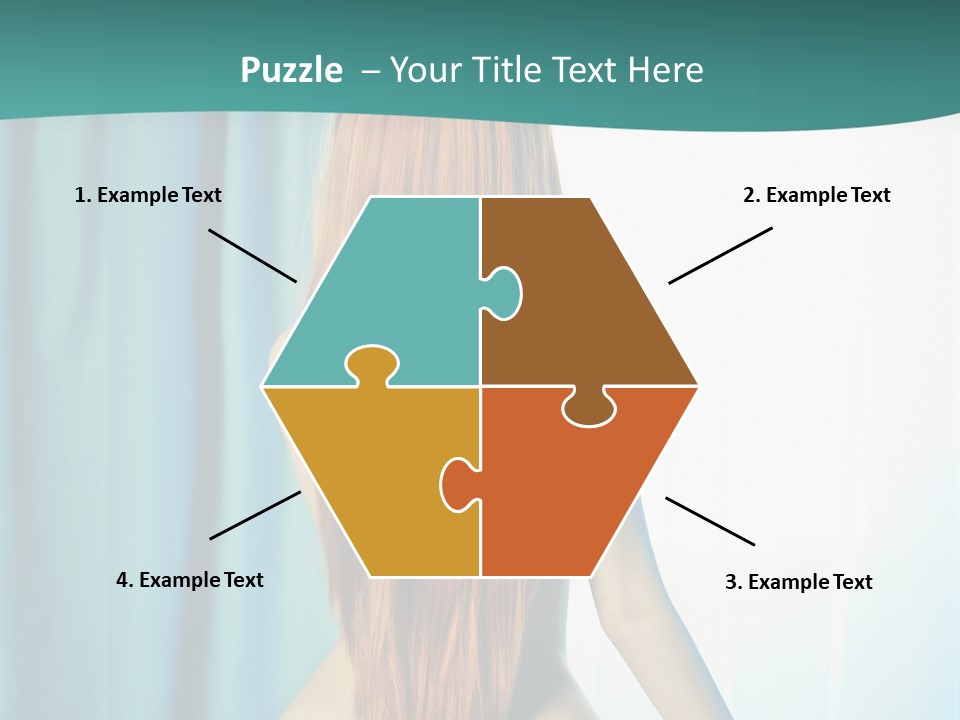Cute Home Model PowerPoint Template