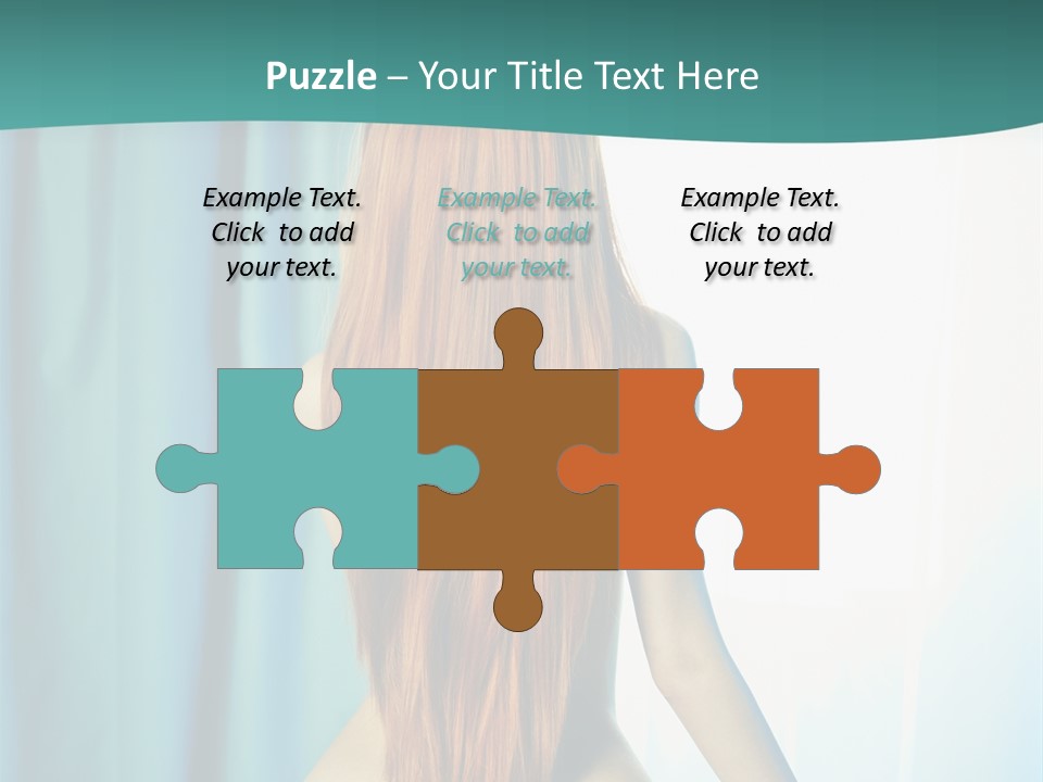 Cute Home Model PowerPoint Template