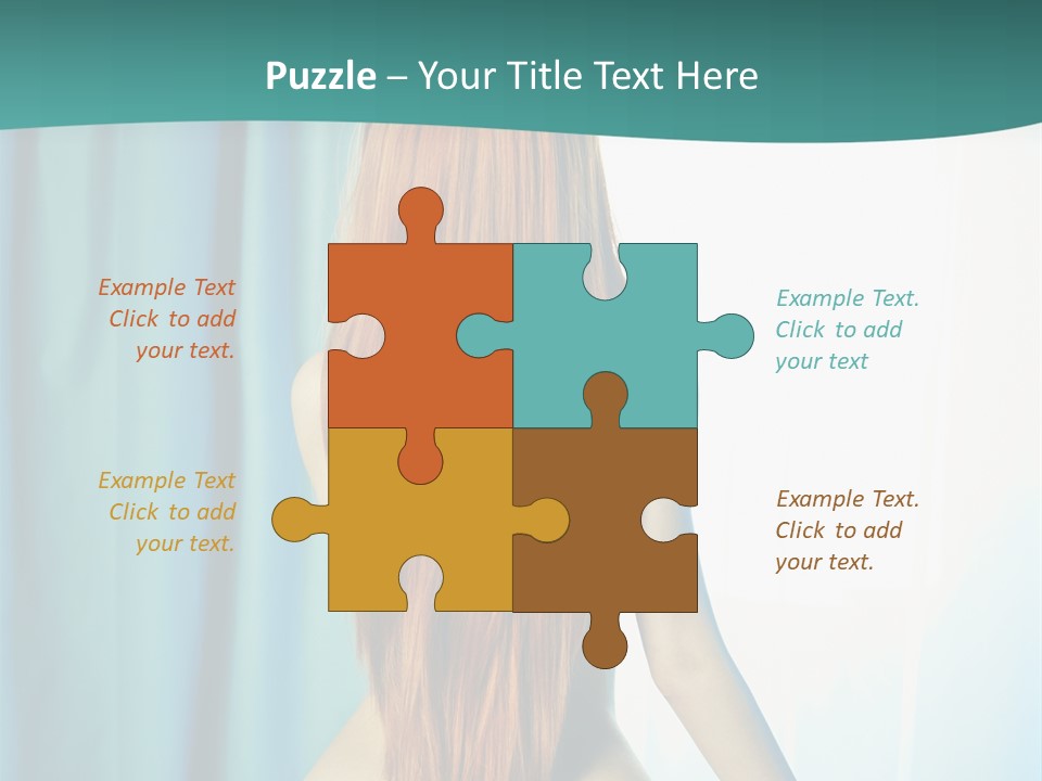 Cute Home Model PowerPoint Template