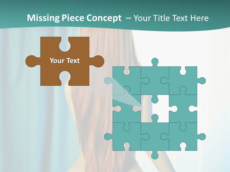 Cute Home Model PowerPoint Template