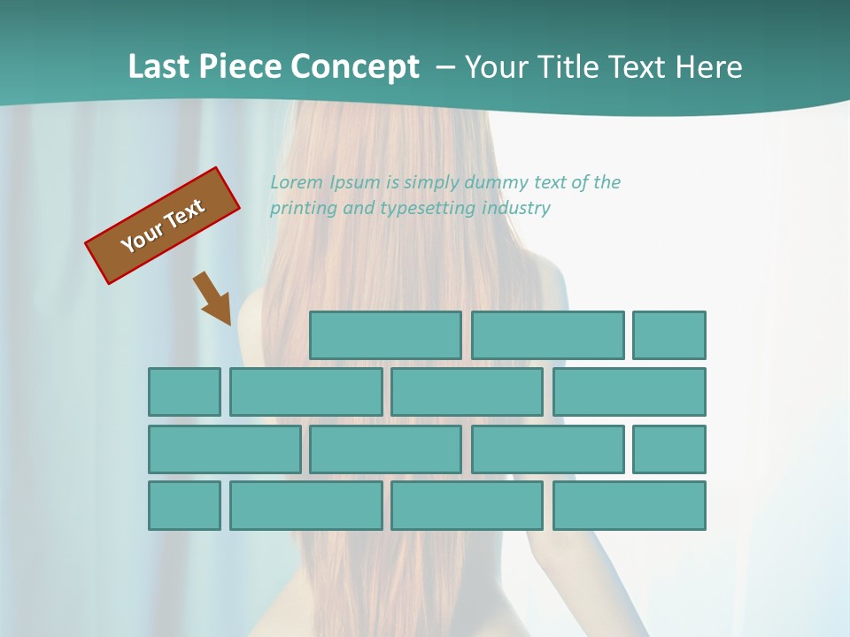 Cute Home Model PowerPoint Template