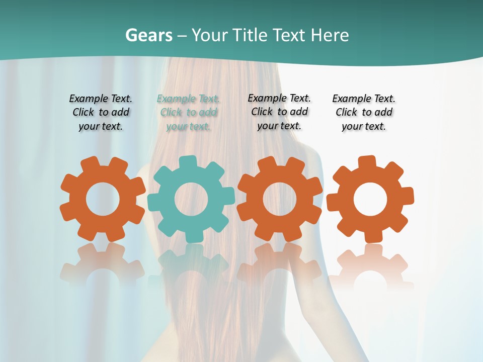 Cute Home Model PowerPoint Template