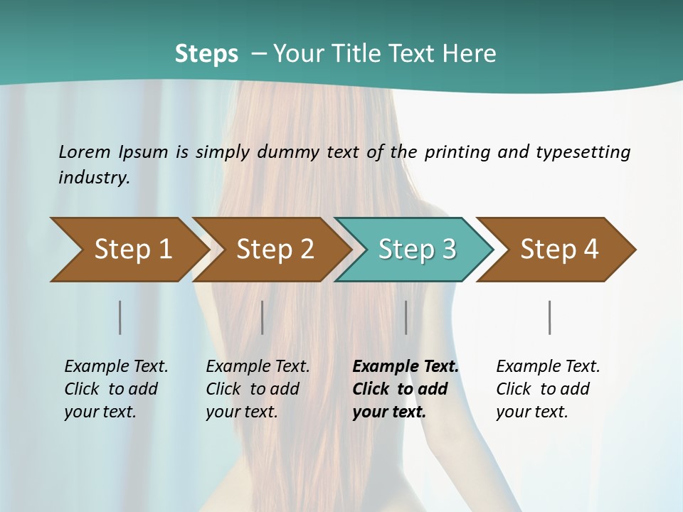 Cute Home Model PowerPoint Template