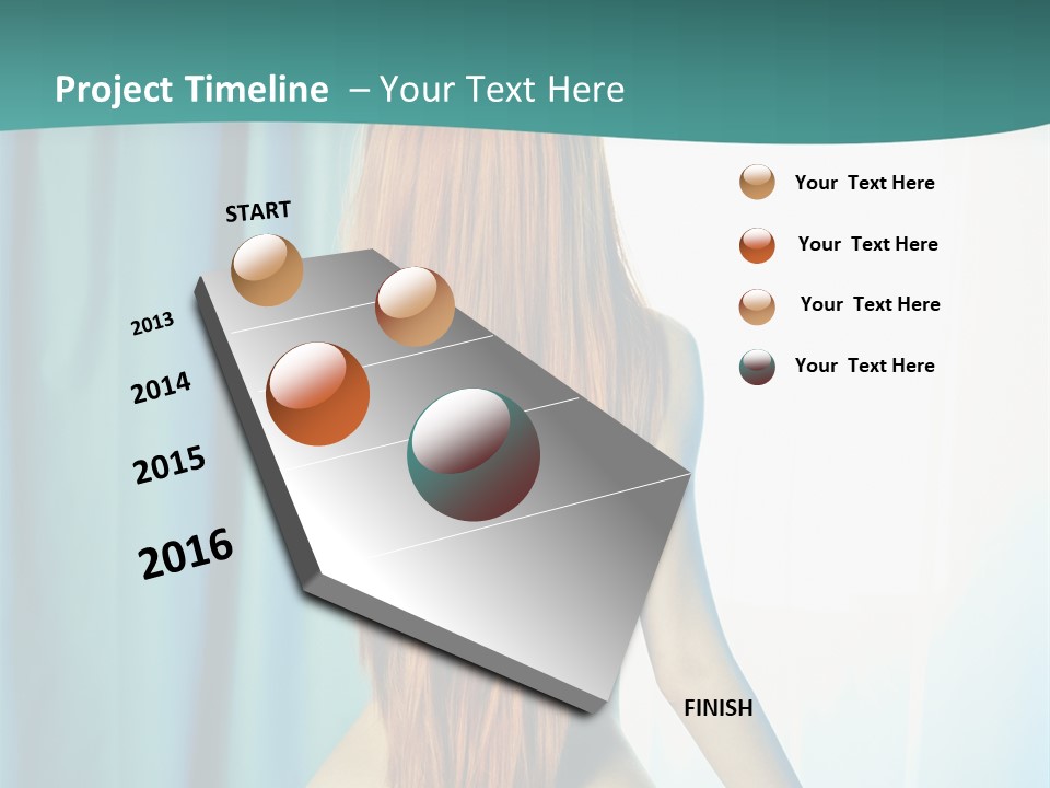 Cute Home Model PowerPoint Template