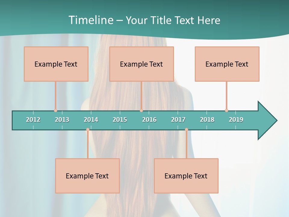 Cute Home Model PowerPoint Template
