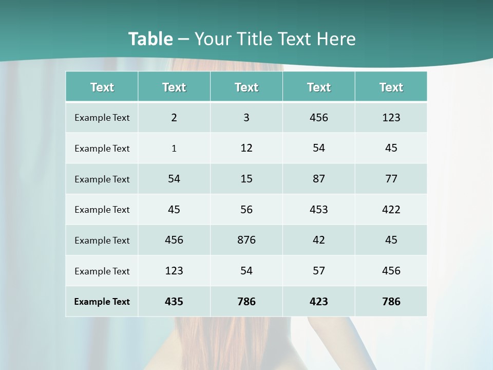 Cute Home Model PowerPoint Template