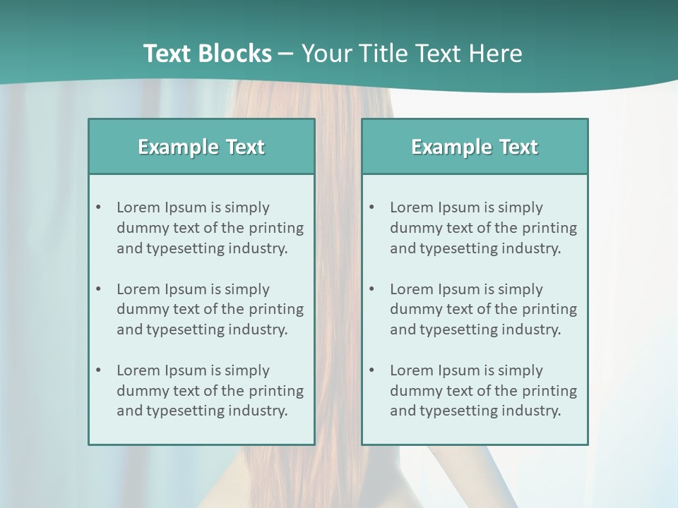 Cute Home Model PowerPoint Template