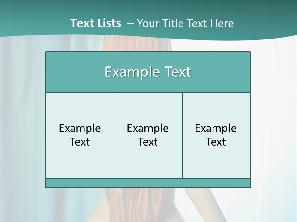 Cute Home Model PowerPoint Template