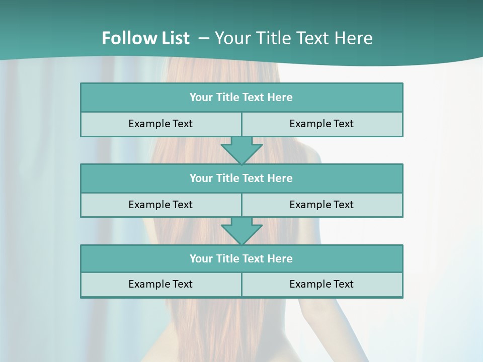 Cute Home Model PowerPoint Template