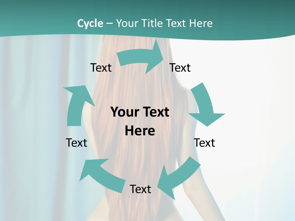 Cute Home Model PowerPoint Template