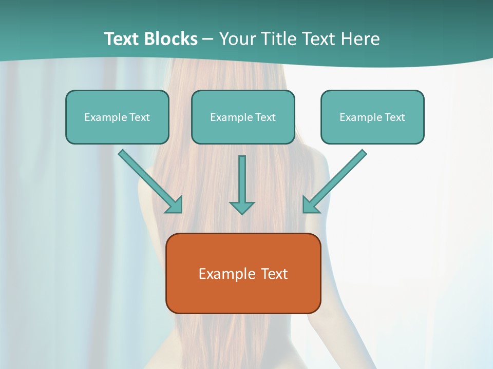 Cute Home Model PowerPoint Template