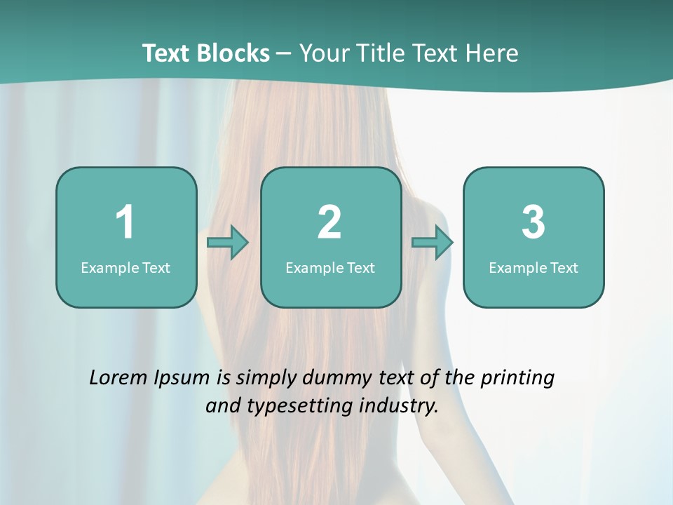 Cute Home Model PowerPoint Template