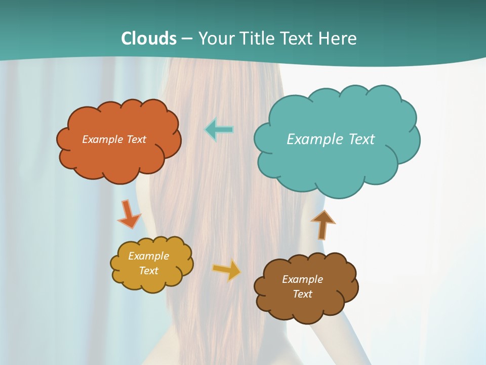 Cute Home Model PowerPoint Template