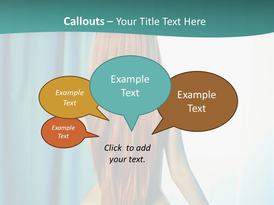 Cute Home Model PowerPoint Template