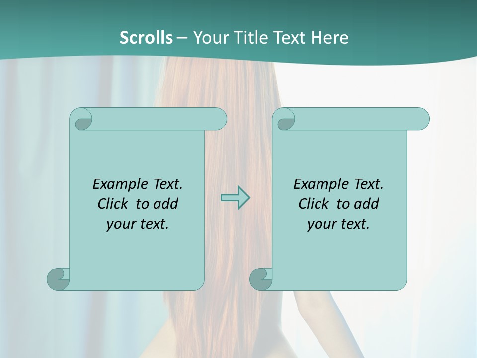 Cute Home Model PowerPoint Template