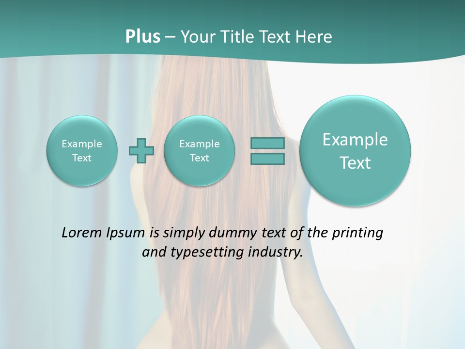 Cute Home Model PowerPoint Template