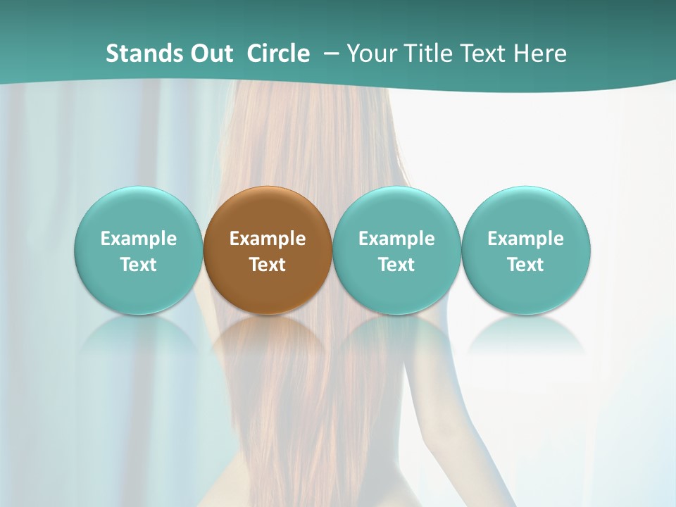 Cute Home Model PowerPoint Template