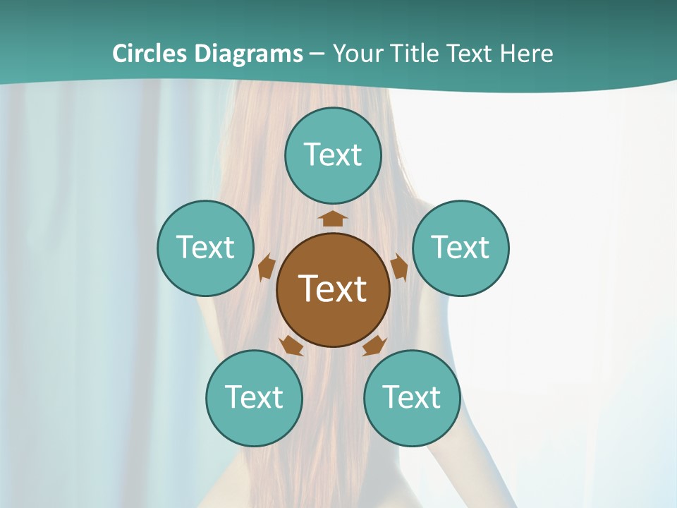 Cute Home Model PowerPoint Template