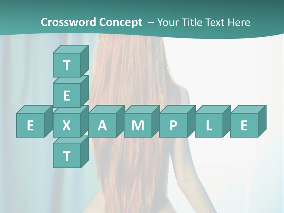 Cute Home Model PowerPoint Template
