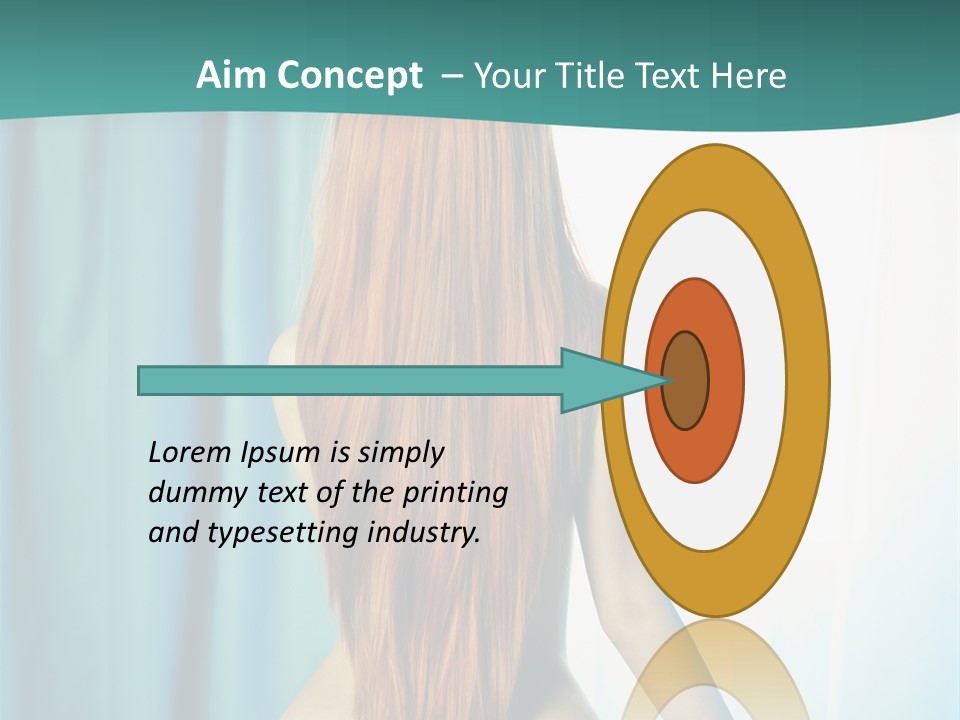 Cute Home Model PowerPoint Template