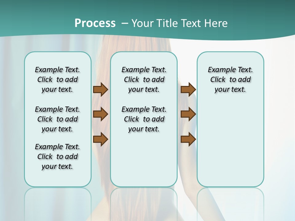 Cute Home Model PowerPoint Template