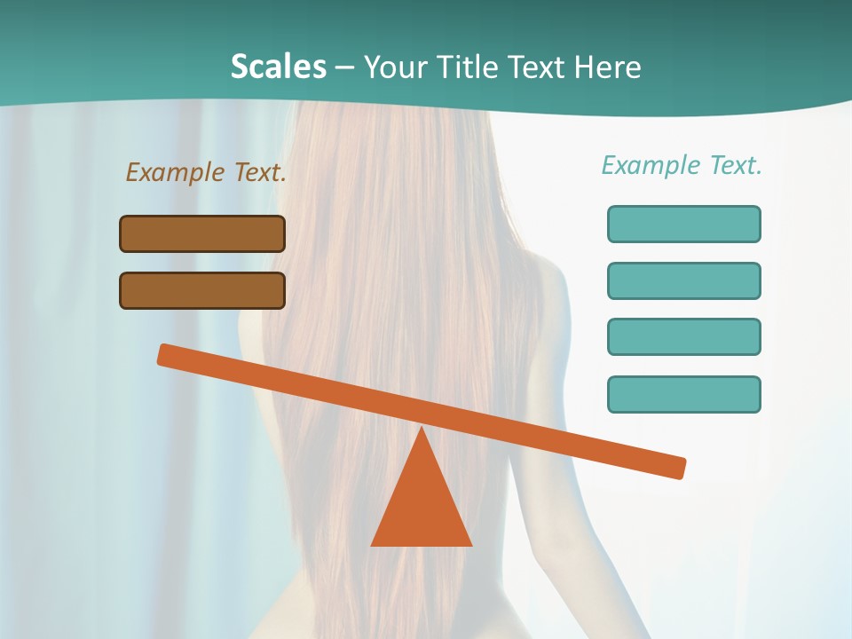 Cute Home Model PowerPoint Template