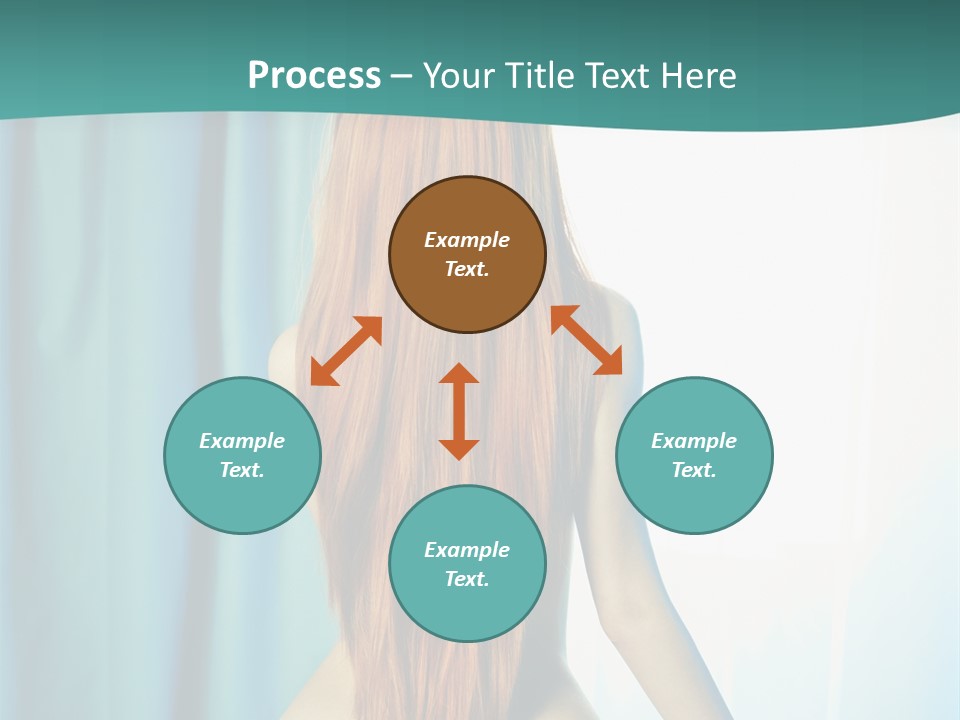 Cute Home Model PowerPoint Template