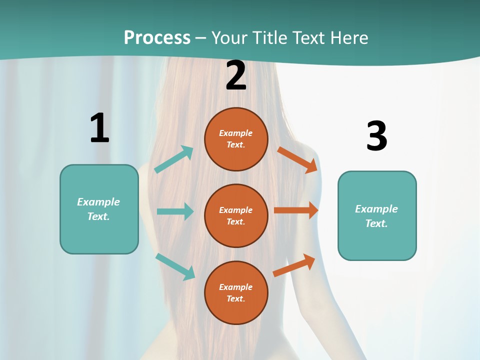 Cute Home Model PowerPoint Template