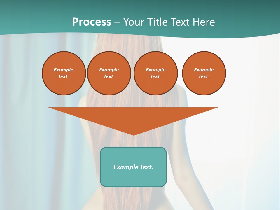Cute Home Model PowerPoint Template