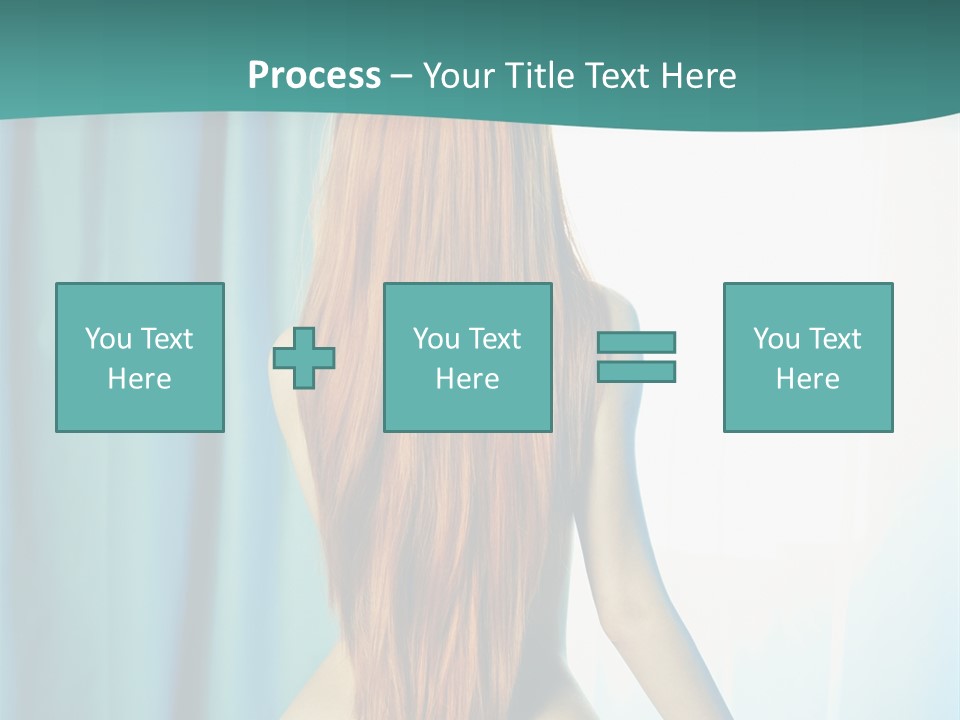 Cute Home Model PowerPoint Template