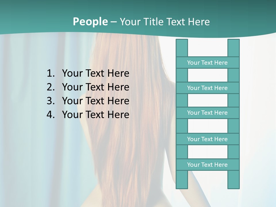 Cute Home Model PowerPoint Template